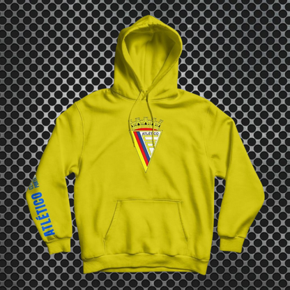 Atlético - Sweat-shirt com capuz - Amarela