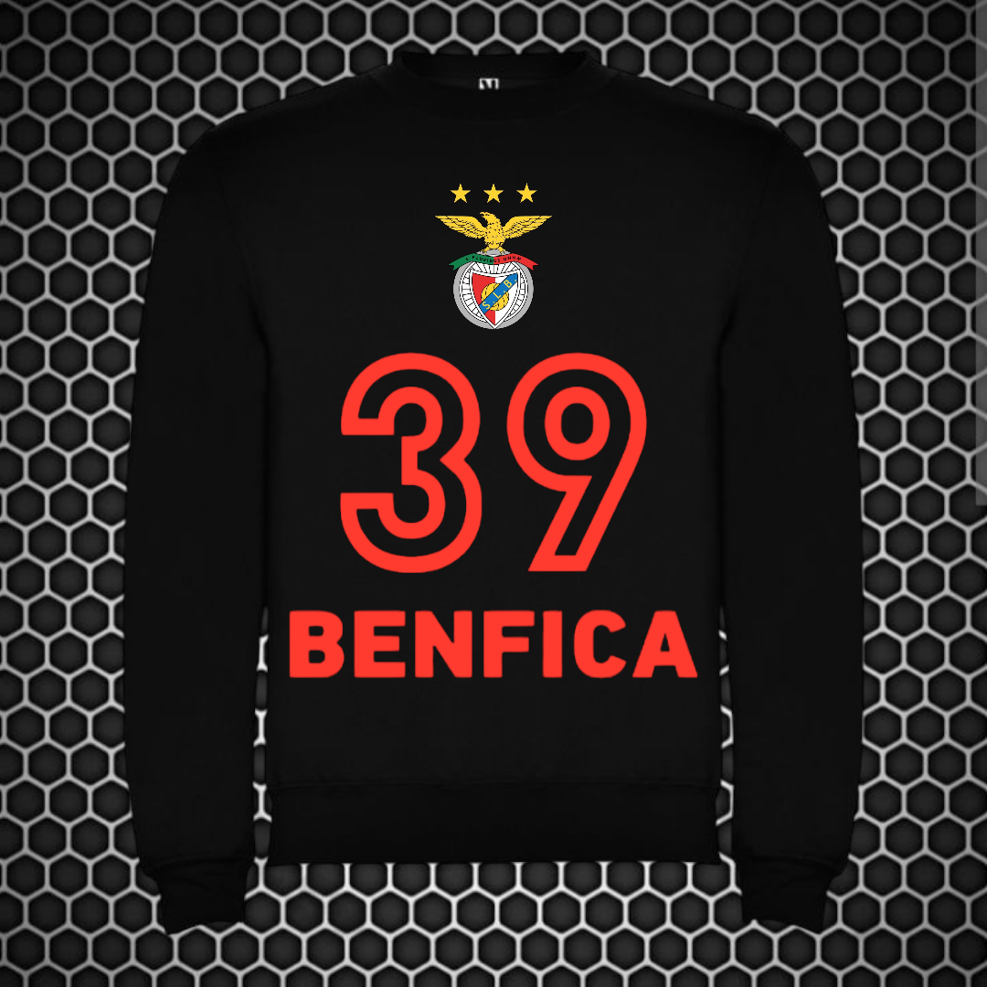 Benfica - Sweat-shirt - Preta