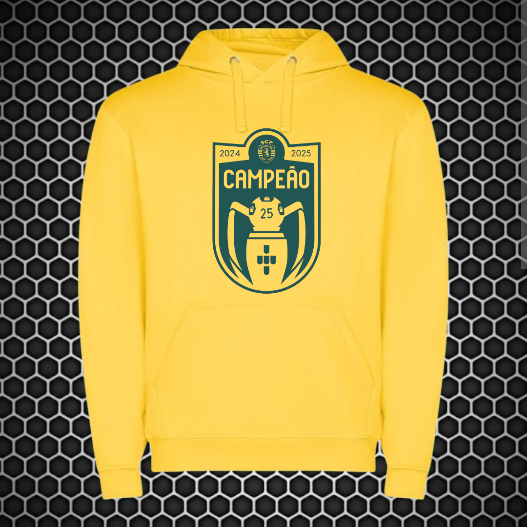 Sporting - Sweat-shirt com capuz - Amarela