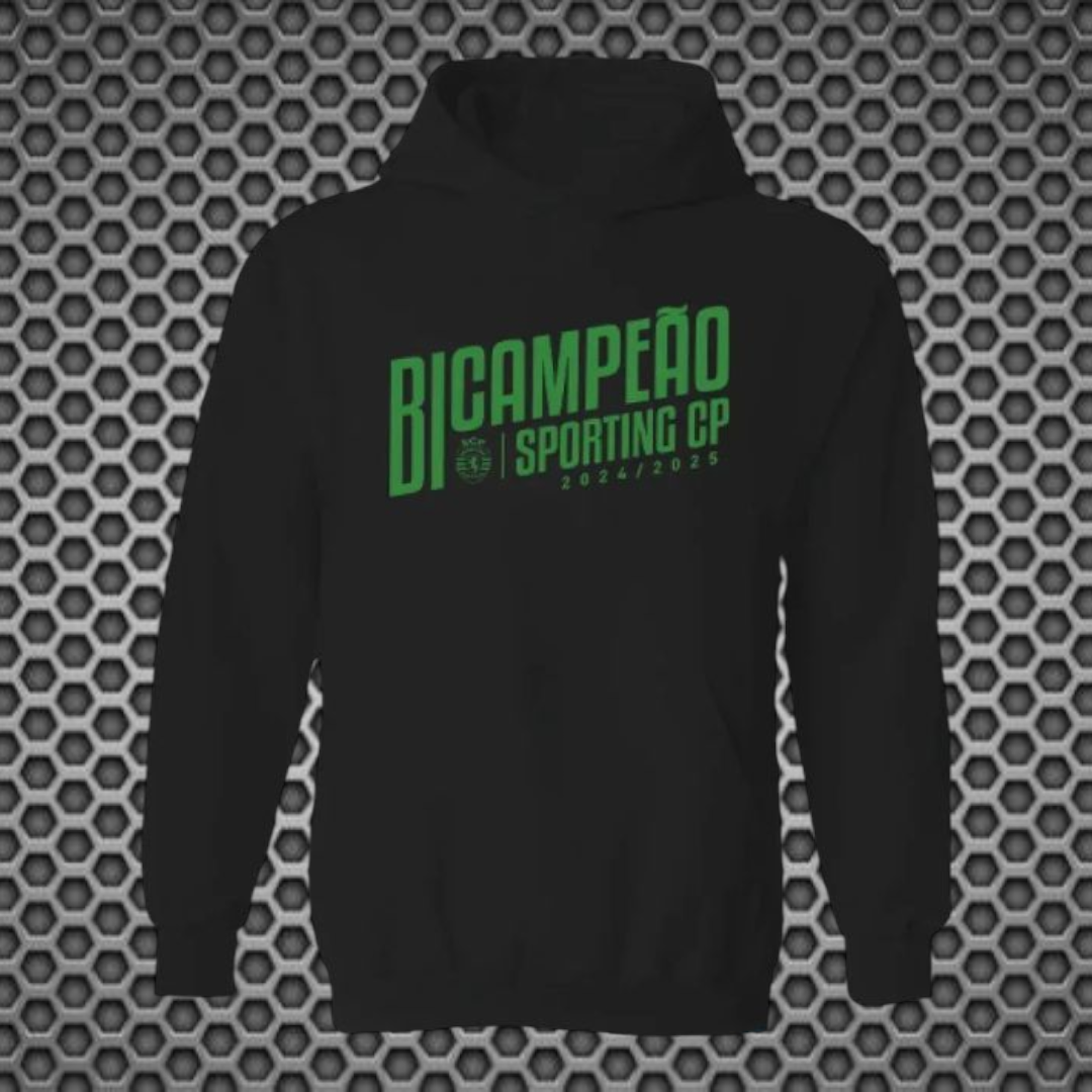 Sporting - Sweat-shirt com capuz - Preta