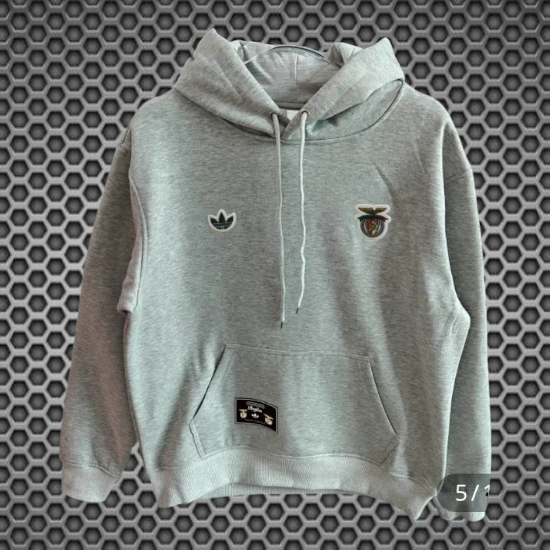 Benfica - Sweat-shirt com capuz Originals - Cinza