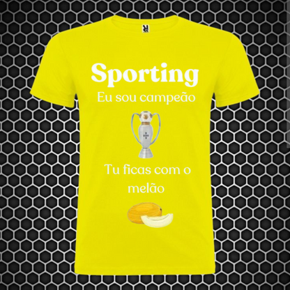 Sporting - T-shirt Amarela