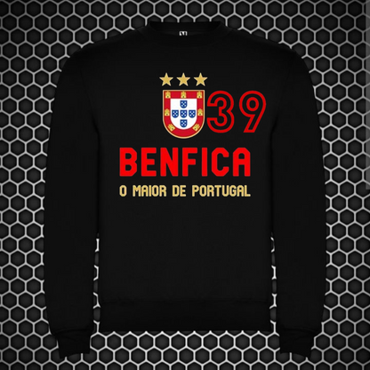 Benfica - Sweat-shirt - Preta