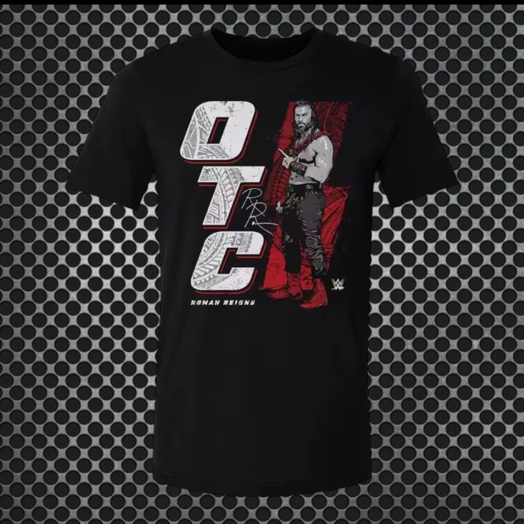 Roman Reigns - T-shirt Preta