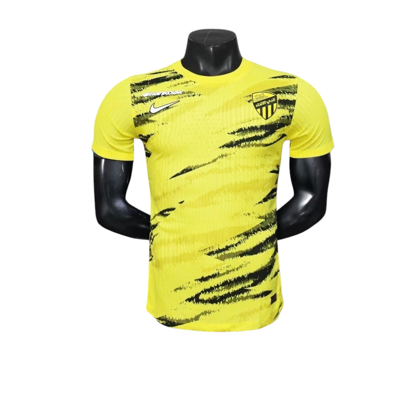 Al Ittihad - Camisola 25/26 - VERSÃO JOGADOR (LER DESCRIÇÃO)