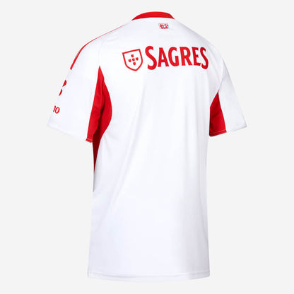 Benfica - Camisola alternativa branca 25/26 - Caixa Benfica incluído