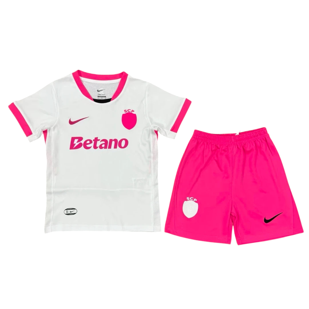 Sporting - Kit criança e adulto pink october 25/26 - Caixa e Saco Sporting incluídos