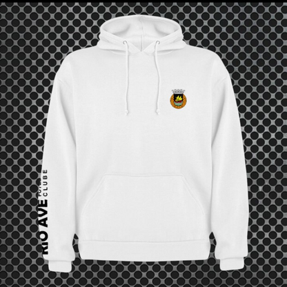 Rio Ave- Sweat-shirt com capuz - Branca