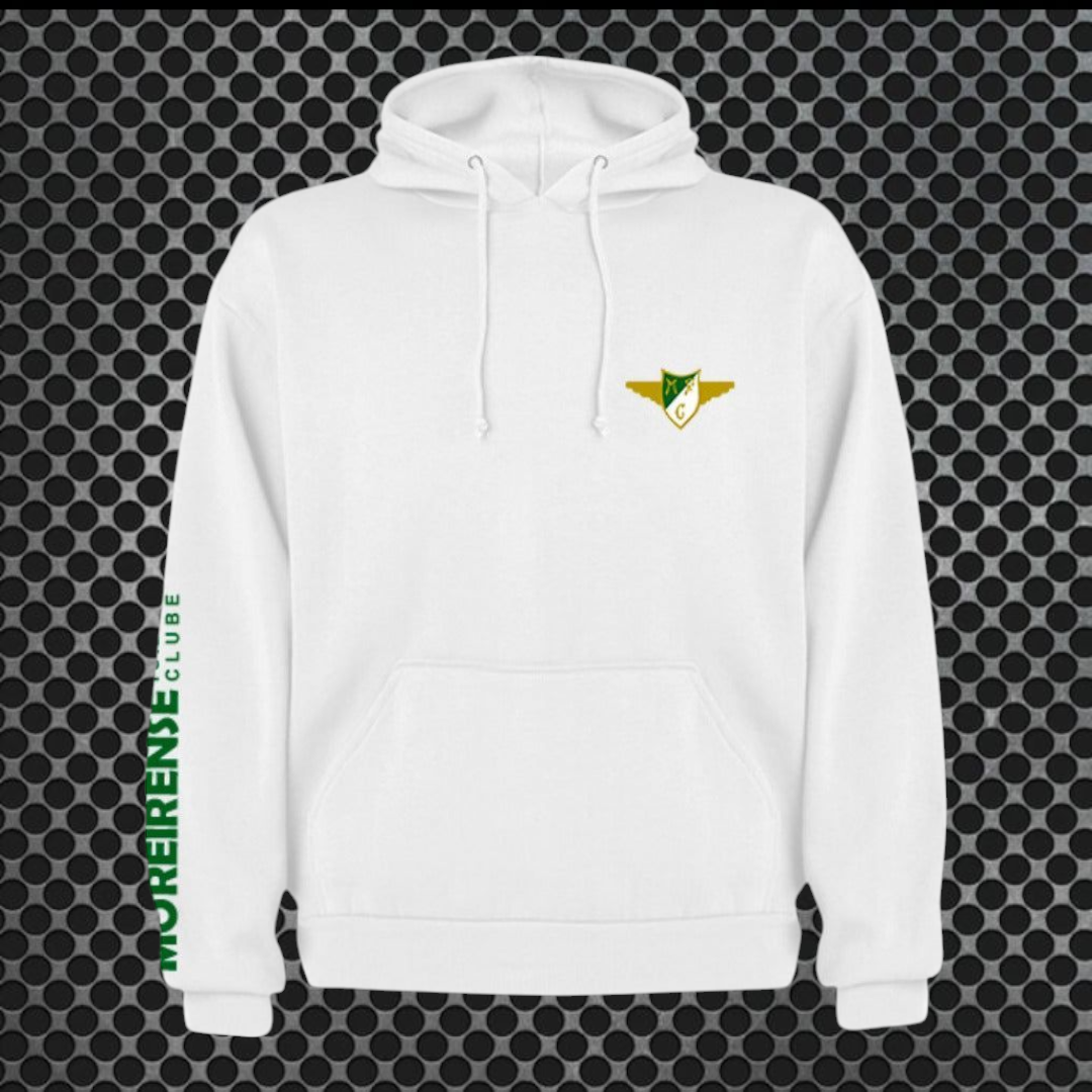 Moreirense - Sweat-shirt com capuz - Branca