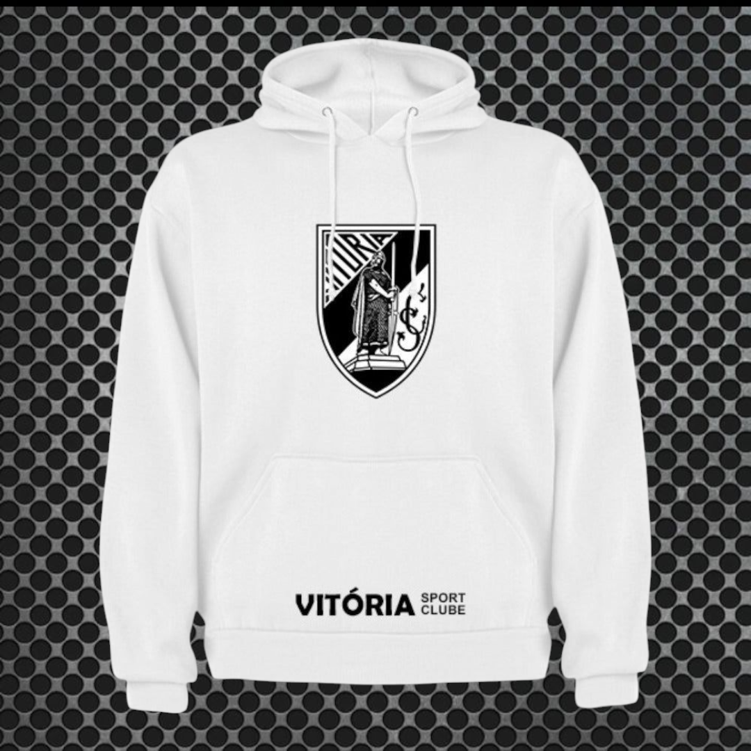 Vitória - Sweat-shirt com capuz - Branca