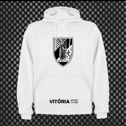 Vitória - Sweat-shirt com capuz - Branca