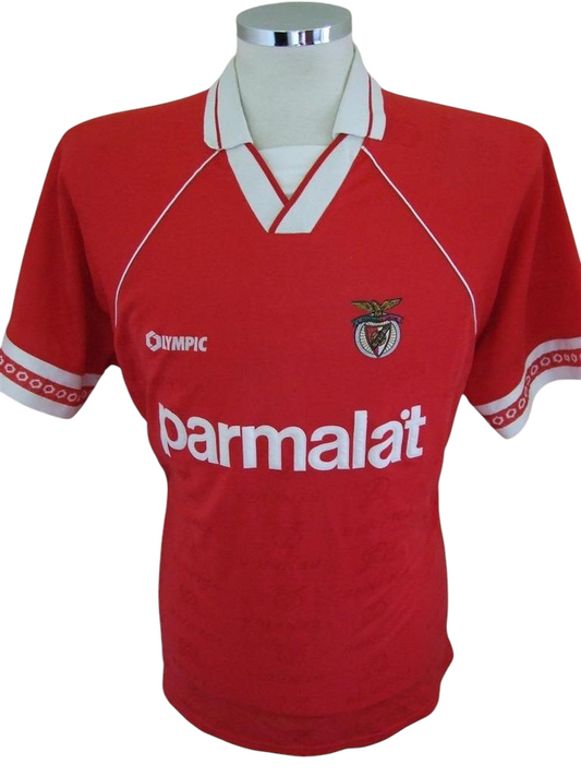 Benfica - Camisola retro parmalat 1994-95