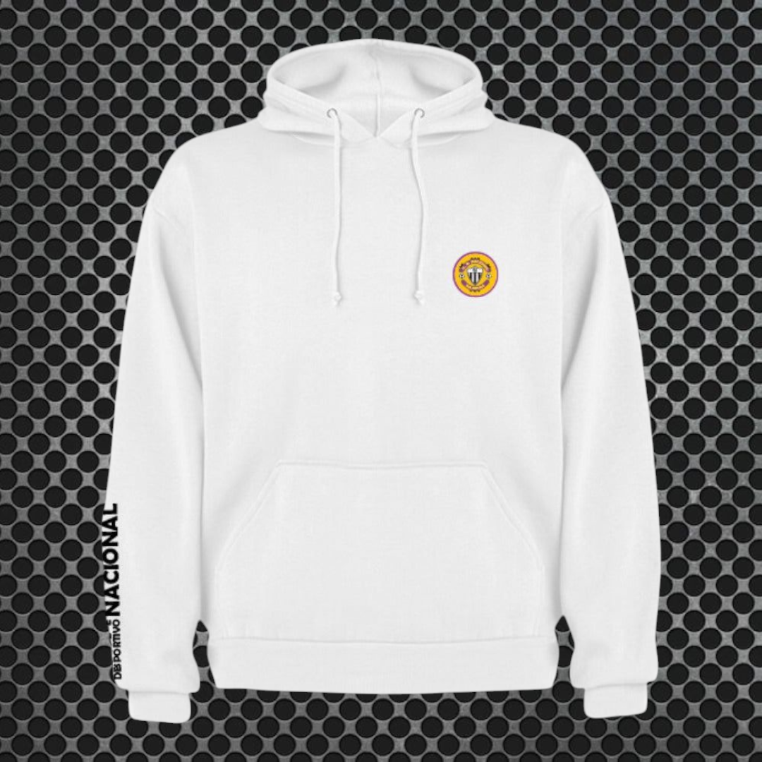 Nacional - Sweat-shirt com capuz - Branca