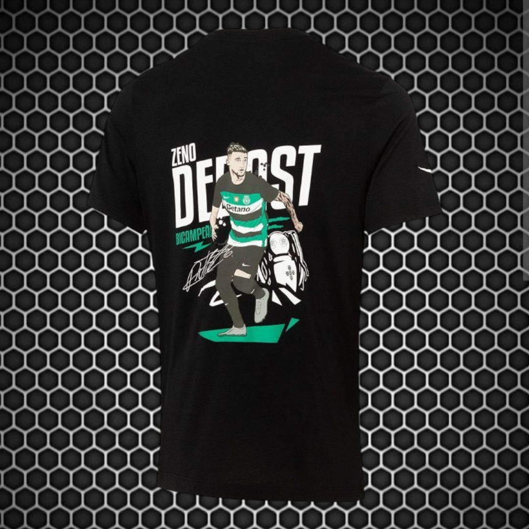 Sporting - T-shirt Preta Debast