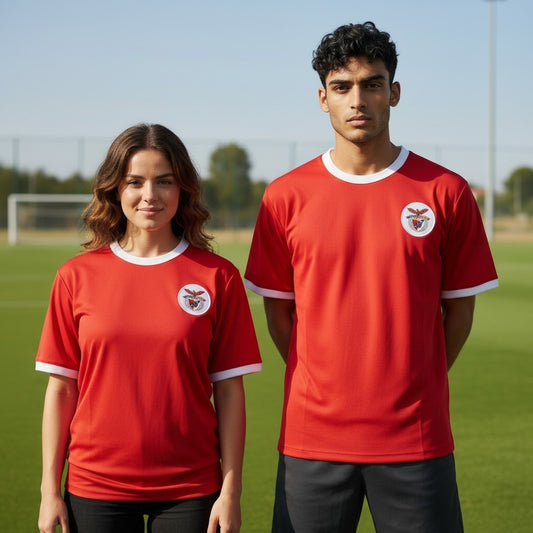 Benfica - Camisola retro os invencíveis de 1972 1973