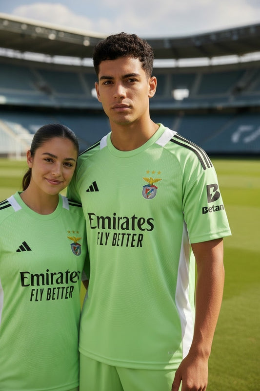 Benfica - Camisola guarda redes verde 25/26
