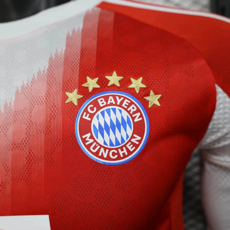 Bayern Munique - Camisola manga longa 25/26 - VERSÃO JOGADOR (LER DESCRIÇÃO)