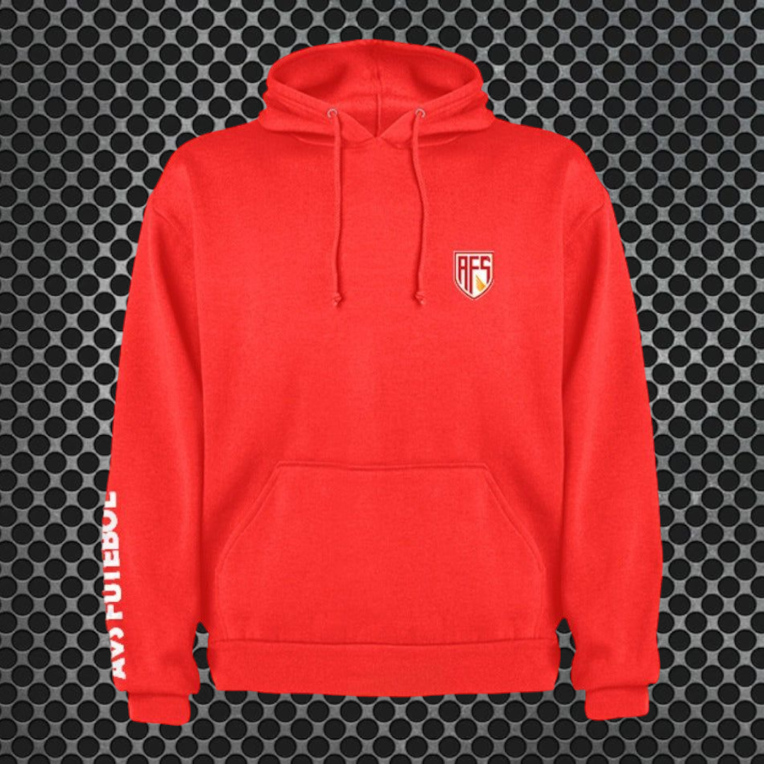 AVS - Sweat-shirt com capuz - Vermelha