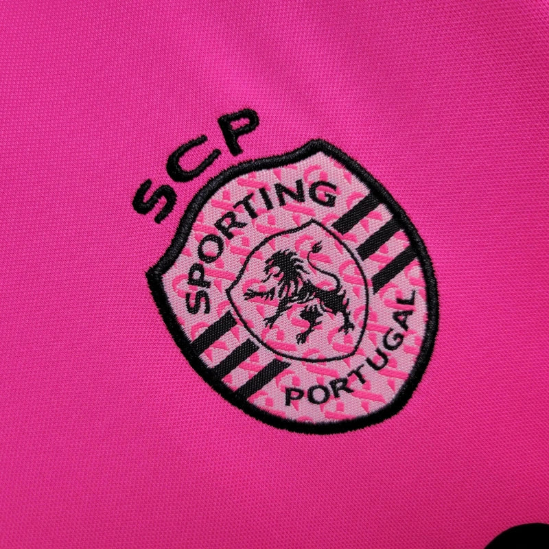 Sporting - Kit criança e adulto pink 24/25 - Caixa e Saco Sporting incluídos