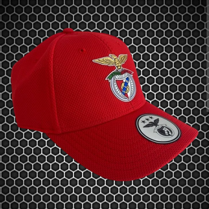 Benfica - Boné Premium preto com escudo PVC para júnior