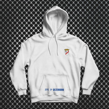 Carregar imagem no visualizador da galeria, 1° Dezembro - Sweat-shirt com capuz - Branca
