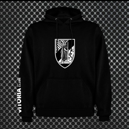 Vitória - Sweat-shirt com capuz - Preta