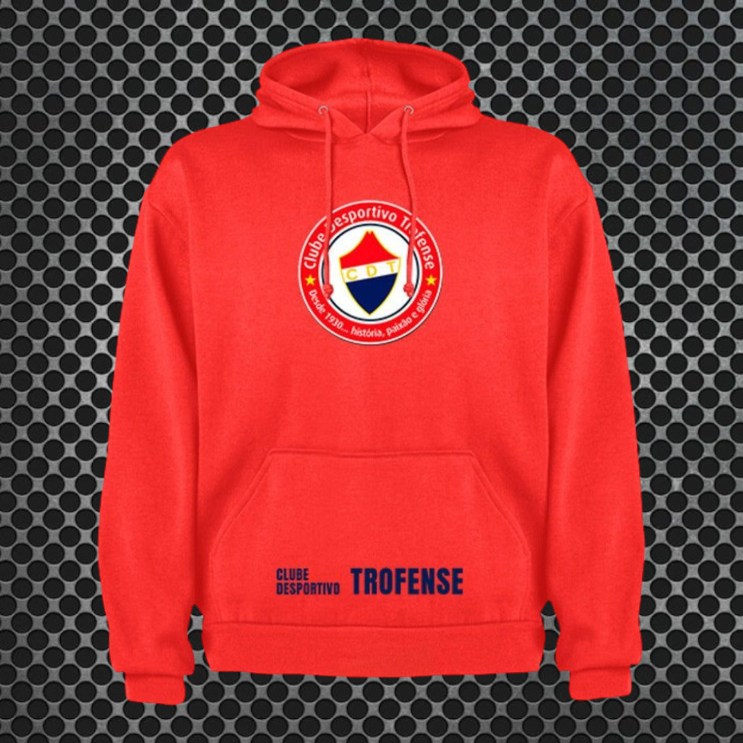Trofense - Sweat-shirt com capuz - Vermelha