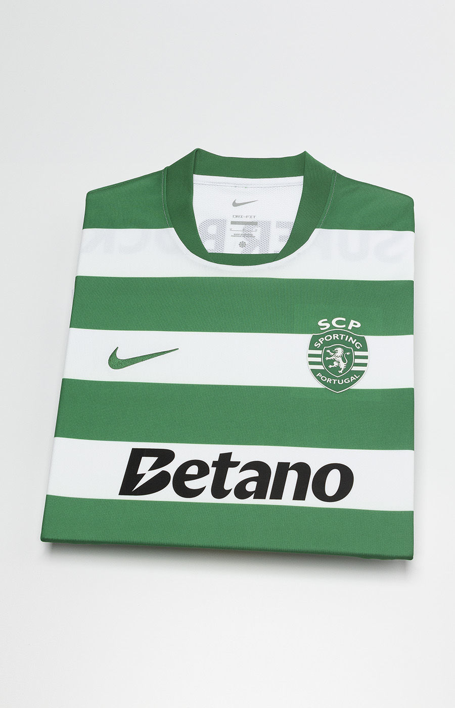 Sporting - Camisola principal 25/26 - Caixa e Saco Sporting incluídos