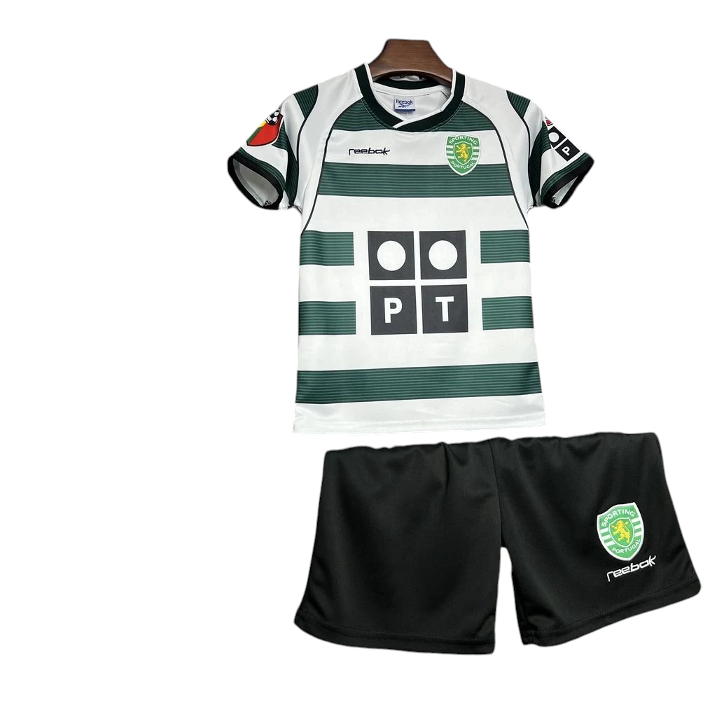 Sporting - Kit criança retro 01/03
