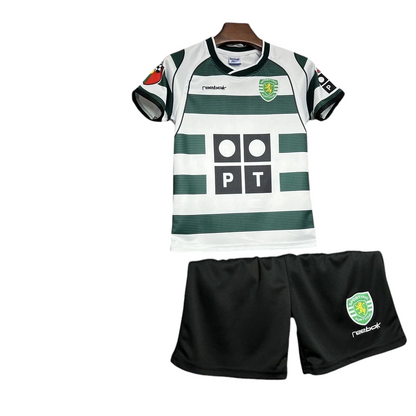 Sporting - Kit criança retro 01/03