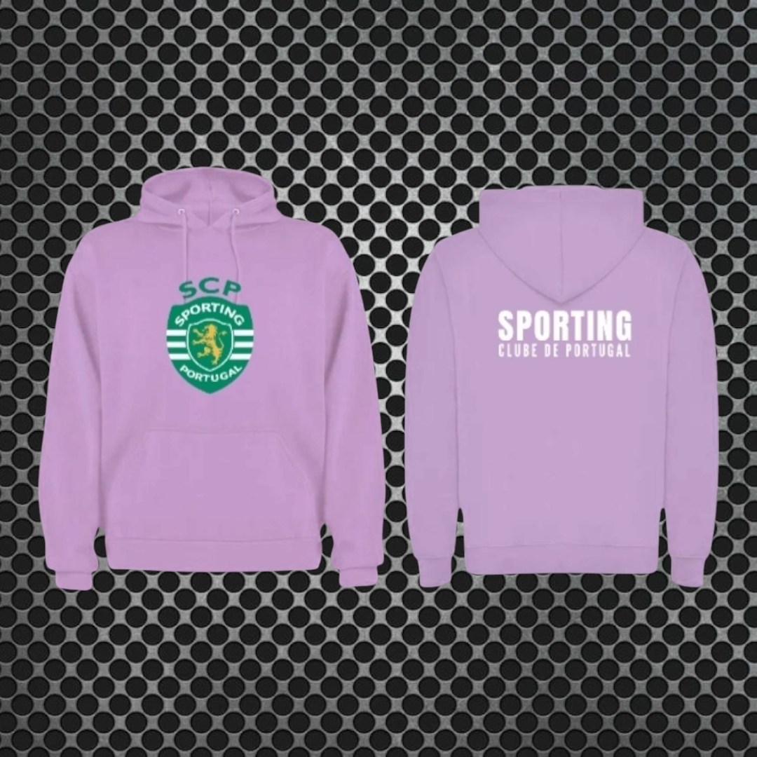 Sporting - Sweat-shirt com capuz - Rosa