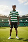 Sporting - Kit criança e adulto principal 25/26 - Caixa e Saco Sporting incluídos