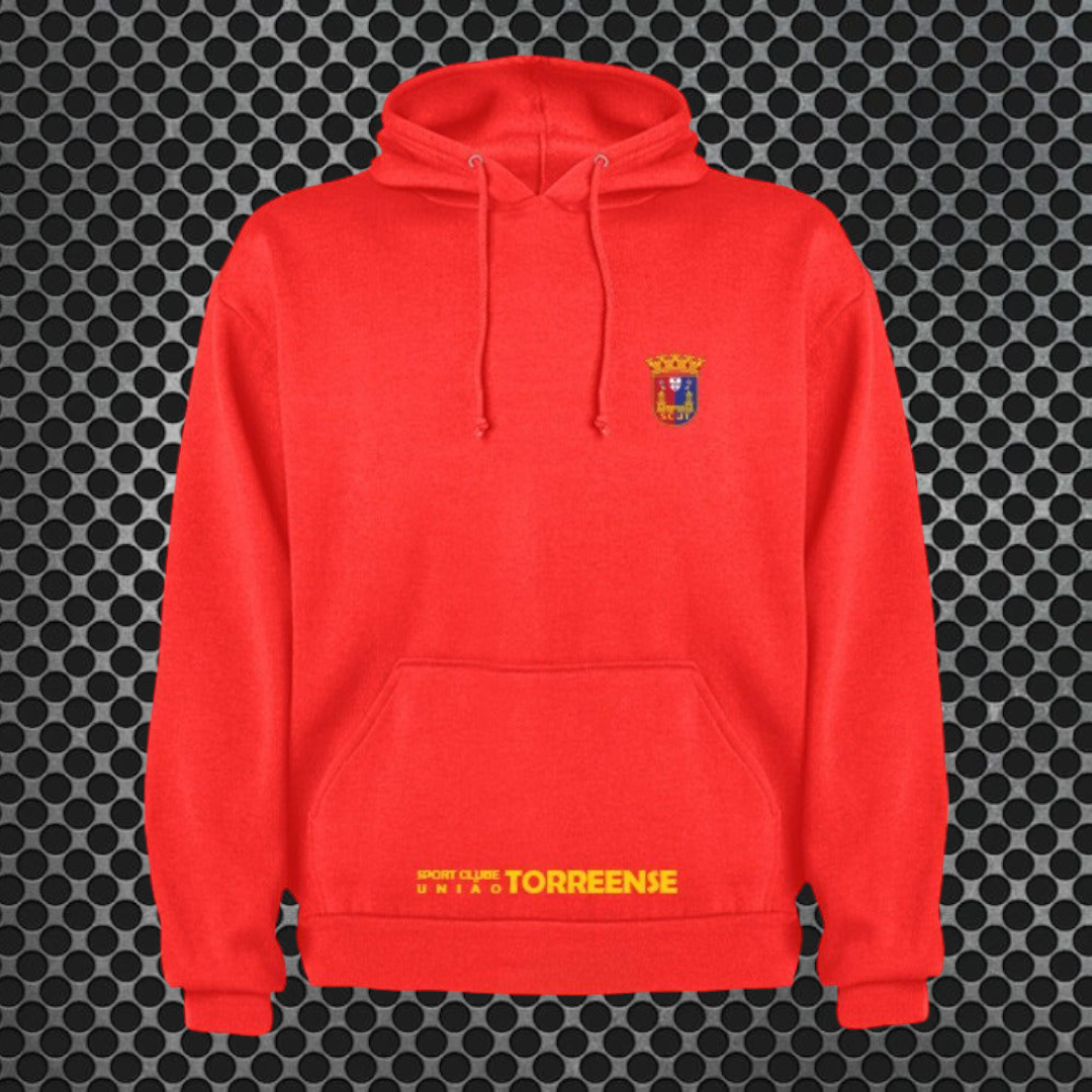 Torreense - Sweat-shirt com capuz - Vermelha
