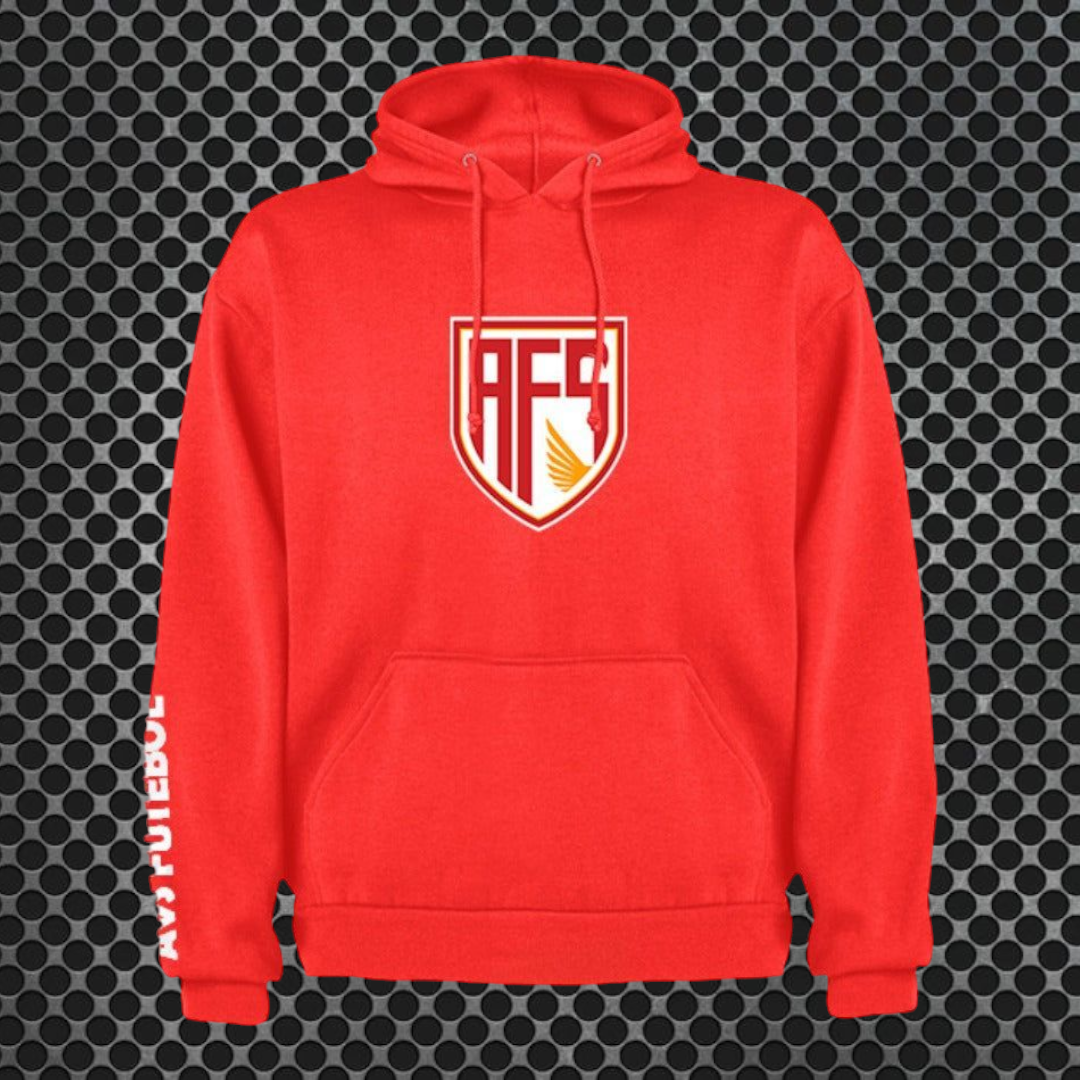 AVS - Sweat-shirt com capuz - Vermelha