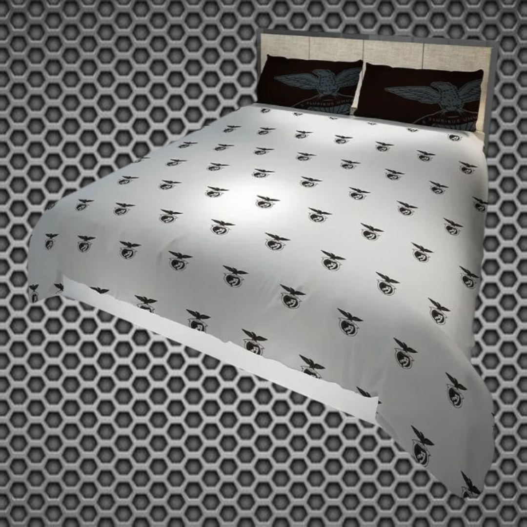 Benfica - Conjunto lençol 280*240cm + 2 fronhas 70*50cm casal