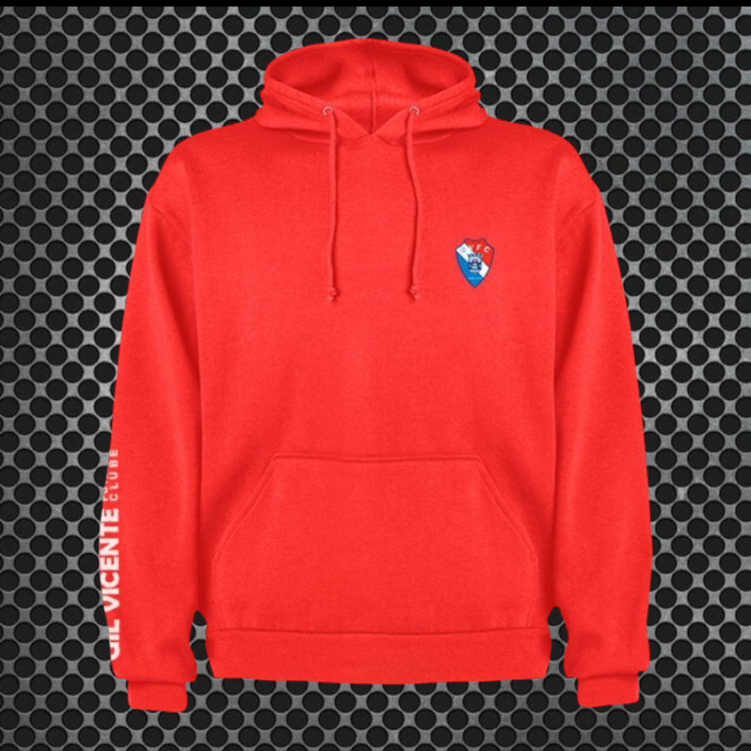 Gil Vicente - Sweat-shirt com capuz - Vermelha