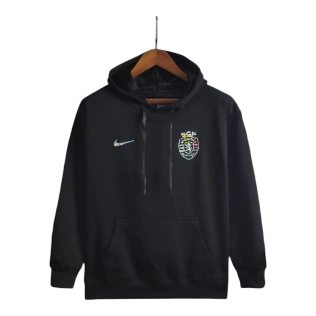Sporting - Sweat-shirt com capuz - Preta
