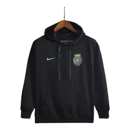Sporting - Sweat-shirt com capuz - Preta