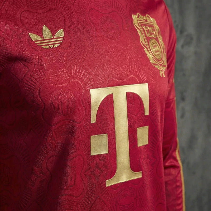 Bayern Munique - Camisola manga longa 25/26 - VERSÃO JOGADOR (LER DESCRIÇÃO)