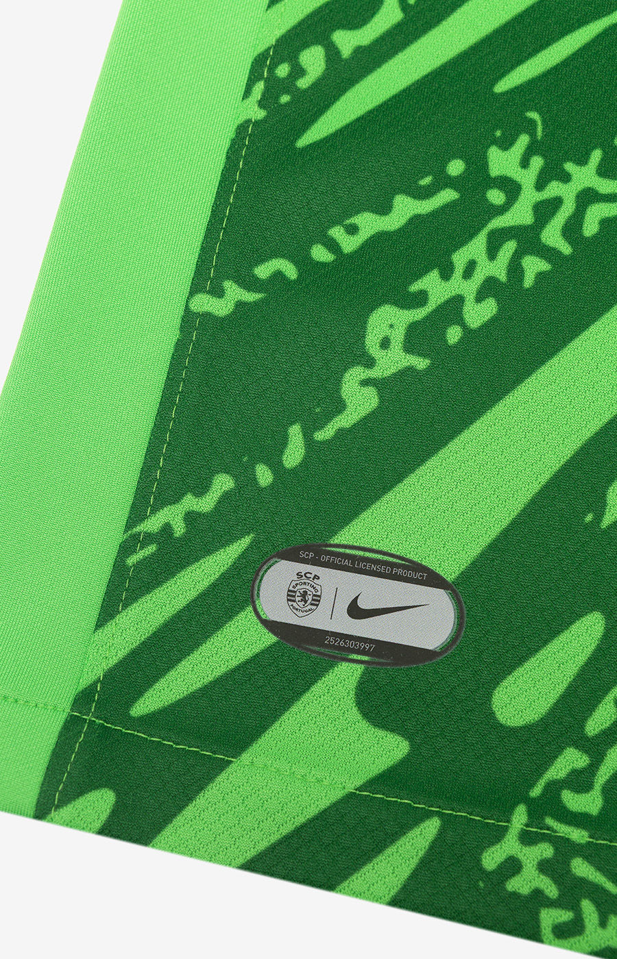 Sporting - Camisola guarda-redes verde 25/26 - Caixa e Saco Sporting incluídos