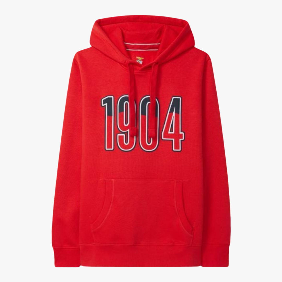 Benfica - Sweat-shirt com capuz - Vermelha