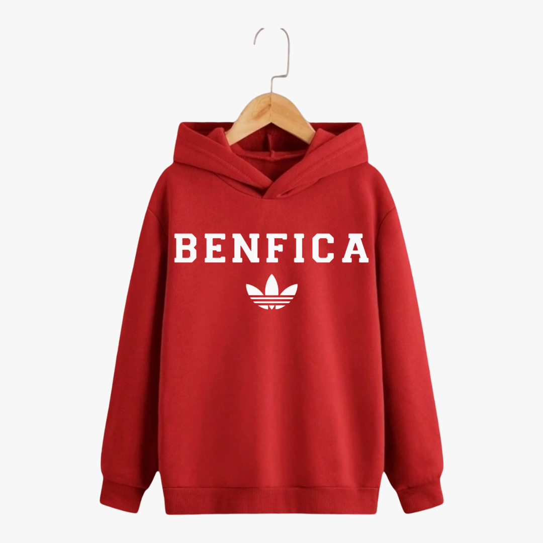 Benfica - Sweat-shirt com capuz - Vermelha