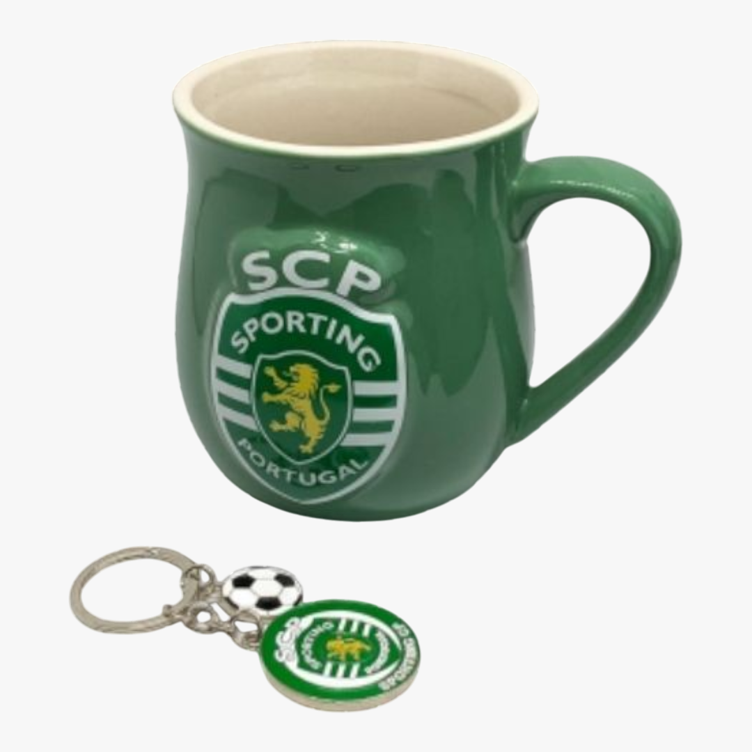 Sporting - Caneca + porta chaves