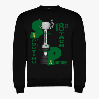 Sporting - Sweat-shirt - Preta