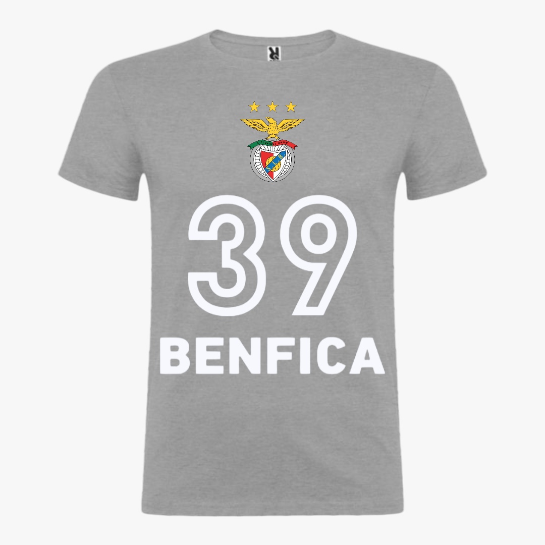Benfica - T-shirt Cinza