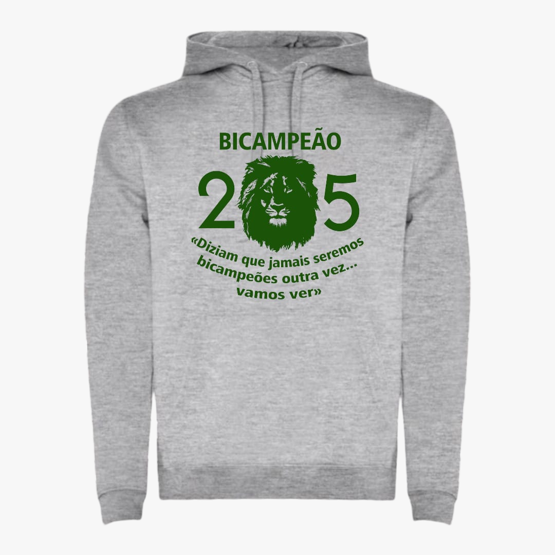 Sporting - Sweat-shirt com capuz - Cinza