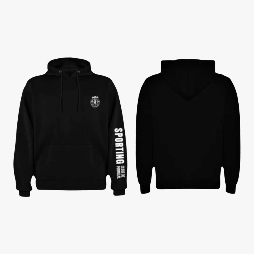 Sporting - Sweat-shirt com capuz - Preta