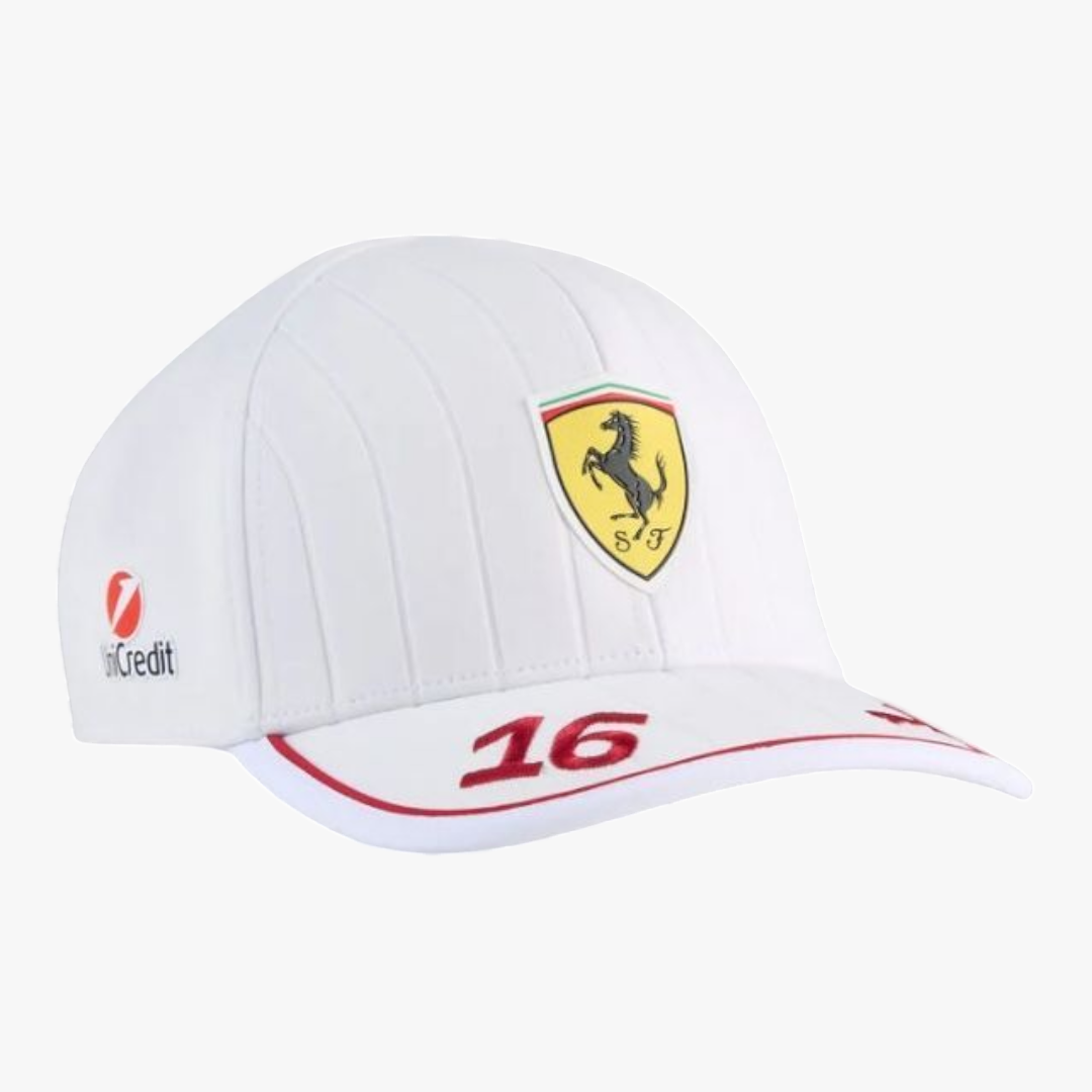 Scuderia Ferrari F1
Boné de piloto Charles Leclerc PUMA 2025