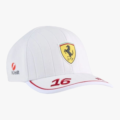 Scuderia Ferrari F1
Boné de piloto Charles Leclerc PUMA 2025