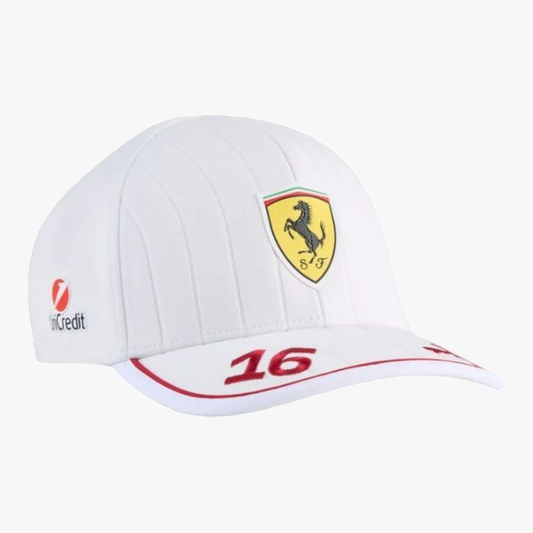 Scuderia Ferrari F1
Boné de piloto Charles Leclerc PUMA 2025